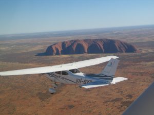 Curtis Aviation's C182 at Uluru