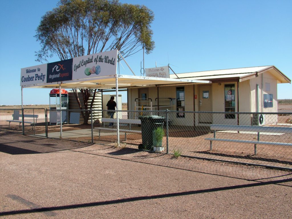 Coober Pedy, SA - one of the more sophisticated outback fuel stops