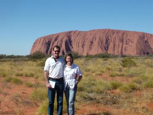  It's worth saving some time to walk around the base of Uluru too.  