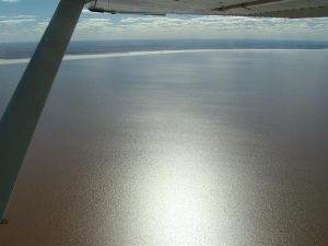 When Lake Eyre fills, it's pretty spectacular. 