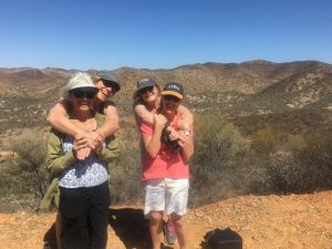 Mates out hiking in the Arkaroola ranges
