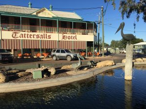 It's OK to have a favourite pub in every outback town. In Winton, mine is Tattersalls. 